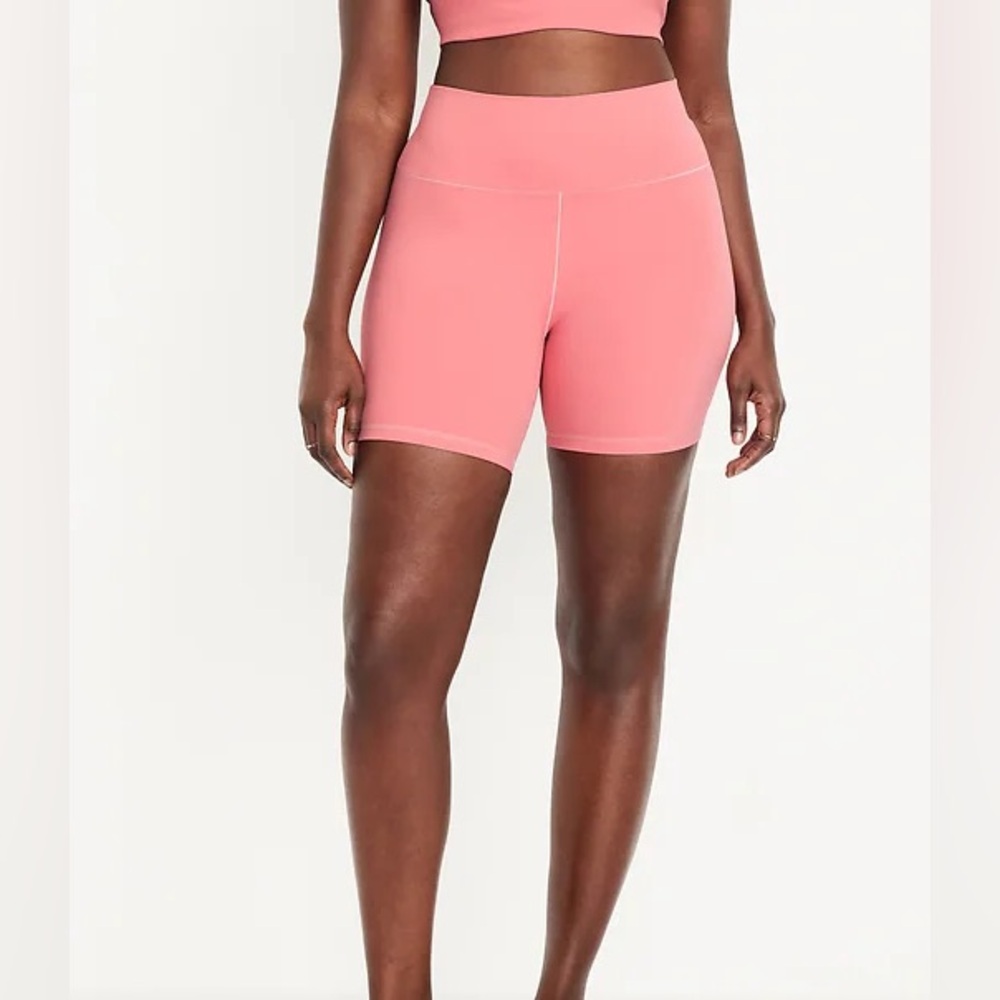 Old Navy High-Waisted StudioSmooth Biker Shorts 6-inch - NWT